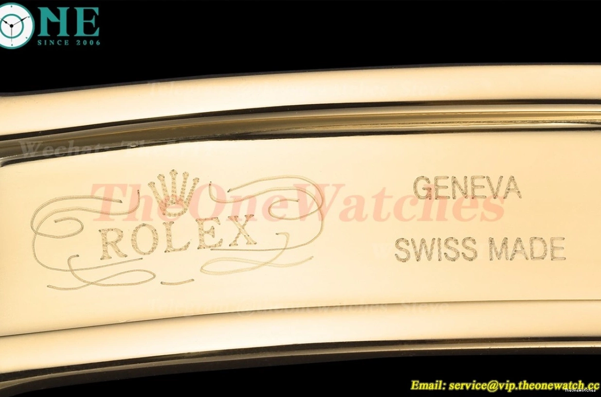 GDF A3836 Daytona 40mm Black Gold YG YG 0129